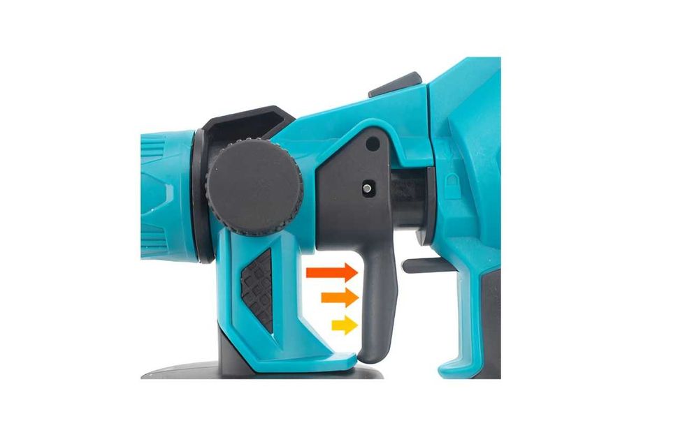 Aparat Pistol Electric De Vopsit Și Zugrăvit  2 Acumulatori