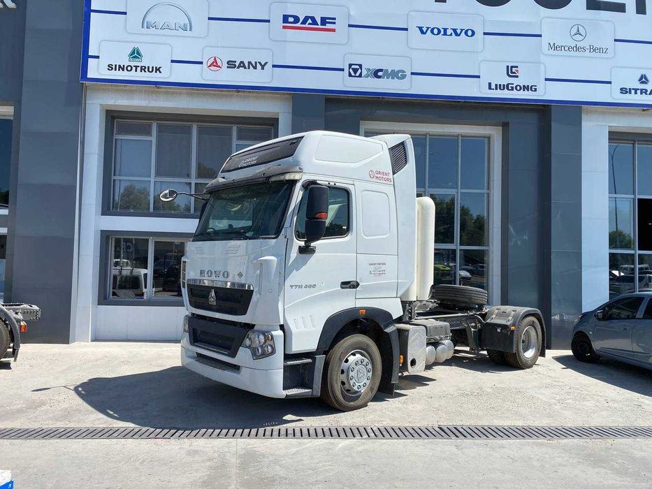 Тягач Howo T7H 4x2 CNG газли, подушкали, AMT, ретардерли, Ориент Озод