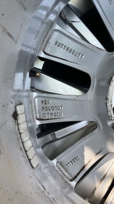 Jante aliaj 5x108 R16 OEM Peugeot Citroen DS