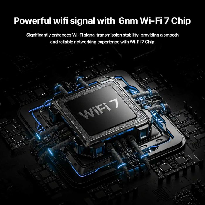 Router Wireless TENDA TE6L PRO Wi-Fi 7 BE5100 4300Mbps Gigabit Wan 2.5 Gbps, 3 LAN, 5 antene Sigilat garantie