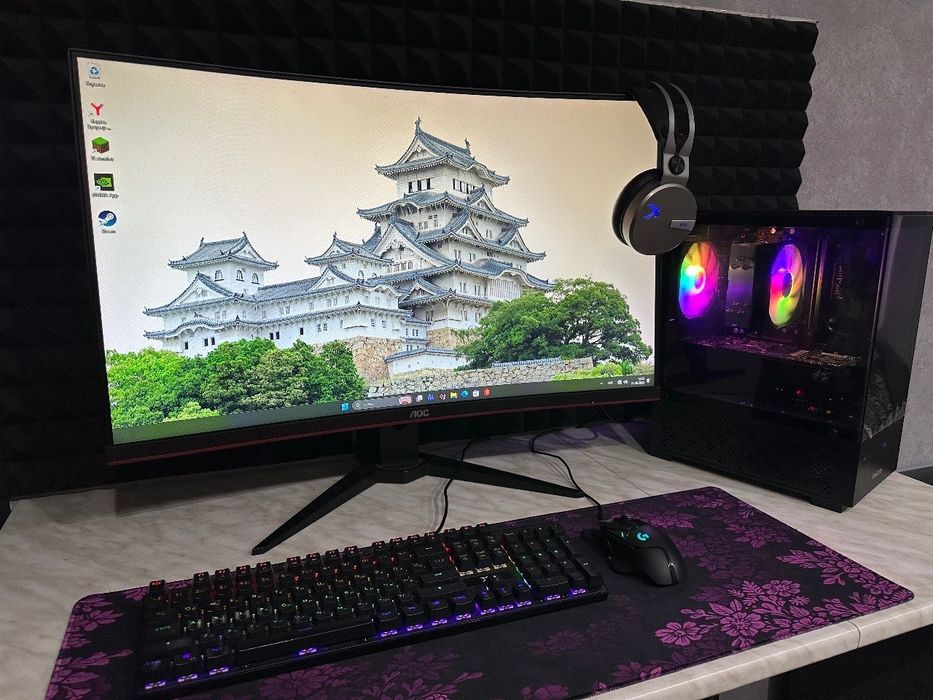 Компьютер в сборе / Полный комплект / Системный блок GTX1070 Ryzen3600