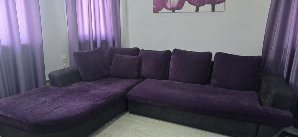 Голям ъглов диван