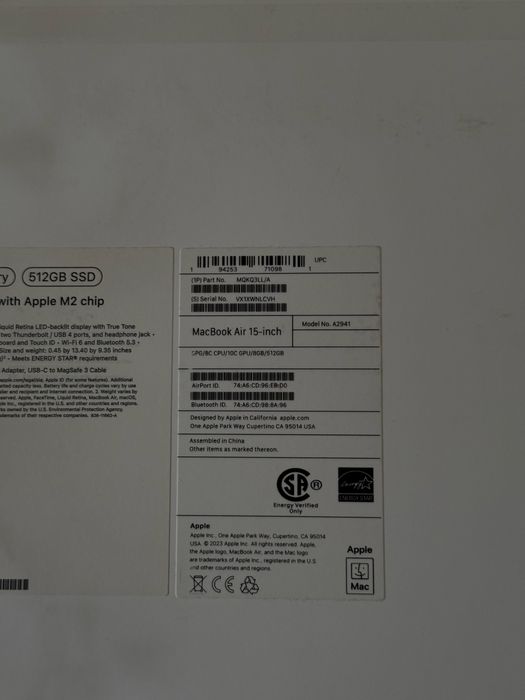 15-inch MacBook Air (M2)