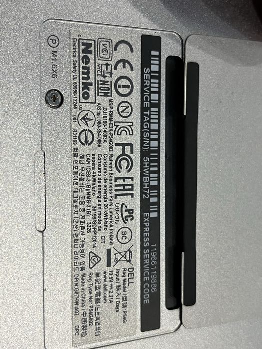 Laptop Dell xps 13