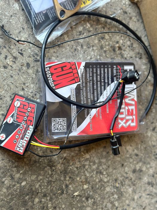 ауспух big gun honda trx+power box