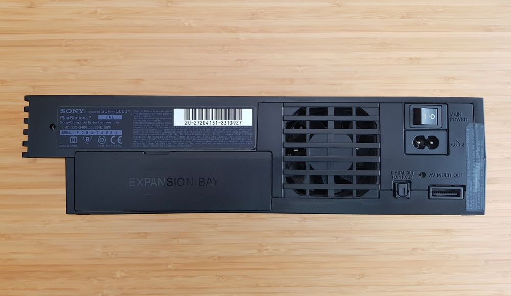 PlayStation 2 FAT SCPH-50004 + HDMI Converter + Tomb Raider  -  The Angel of Darkness