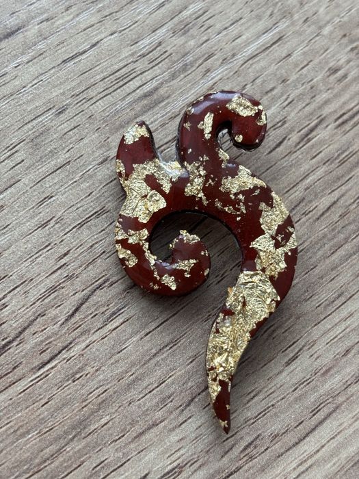 Этно украшение и брош