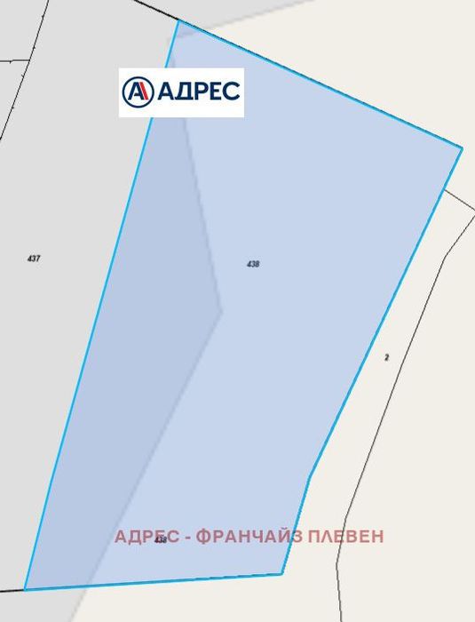 Парцел в Ловеч, област-с.Орешак площ 1352 цена 49000