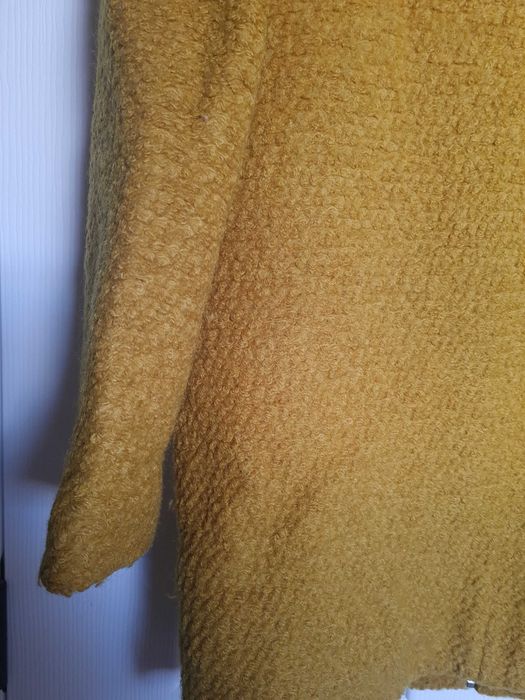 Вълнено палто с качулка