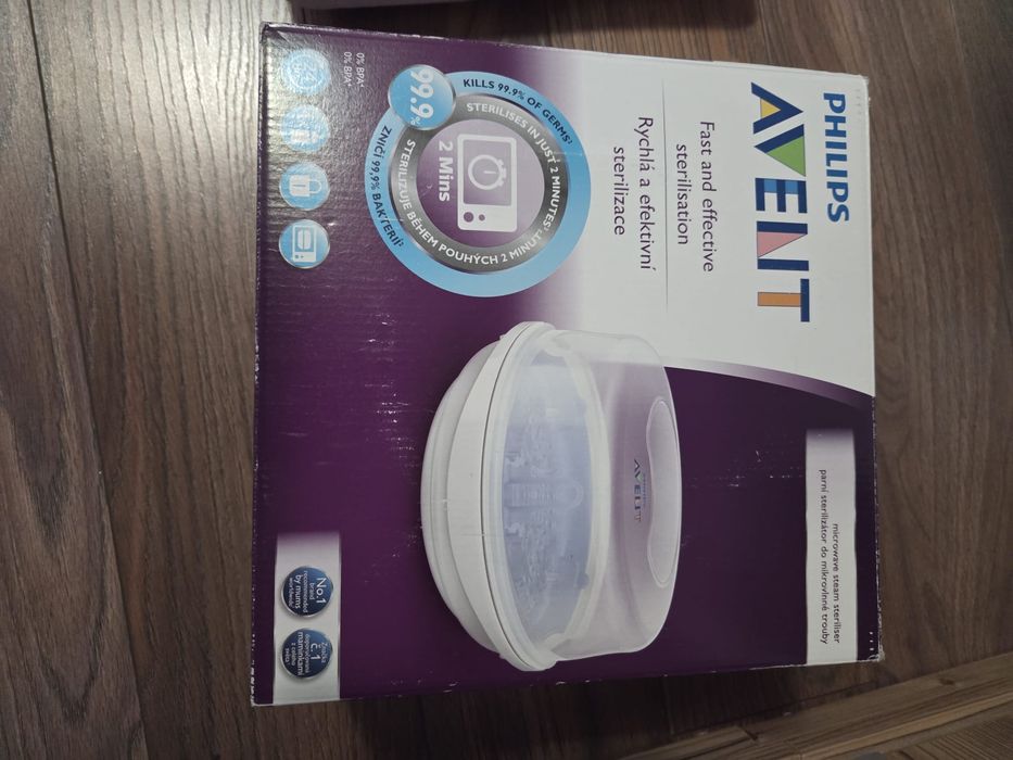 Cantar bebelusi Laica + Sterilizator Avent microunde