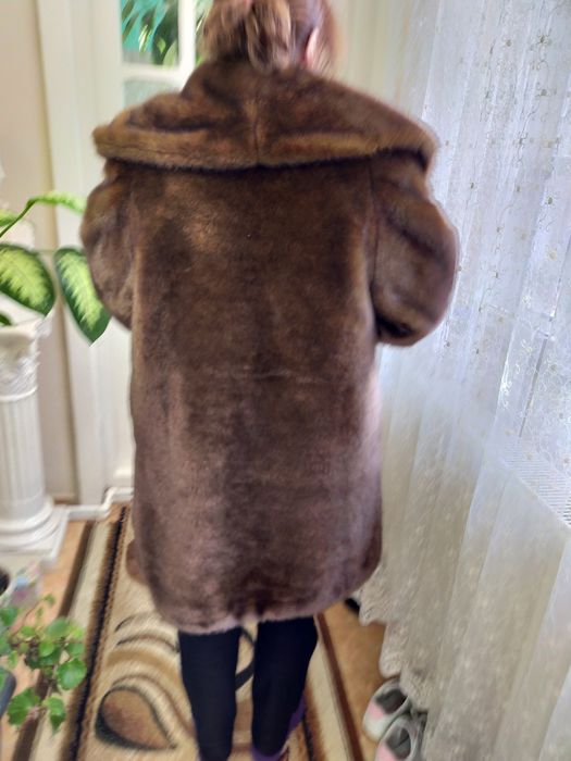 Haina de iarna blana sintetica,caliate