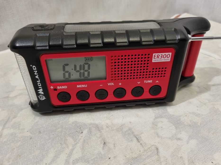 Boxa incarcare solara Midland ER300 Emergency radio portabil AM FM