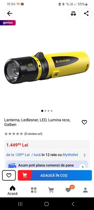 Lanterna profesionala antiexplozie Ledlenser EX7R