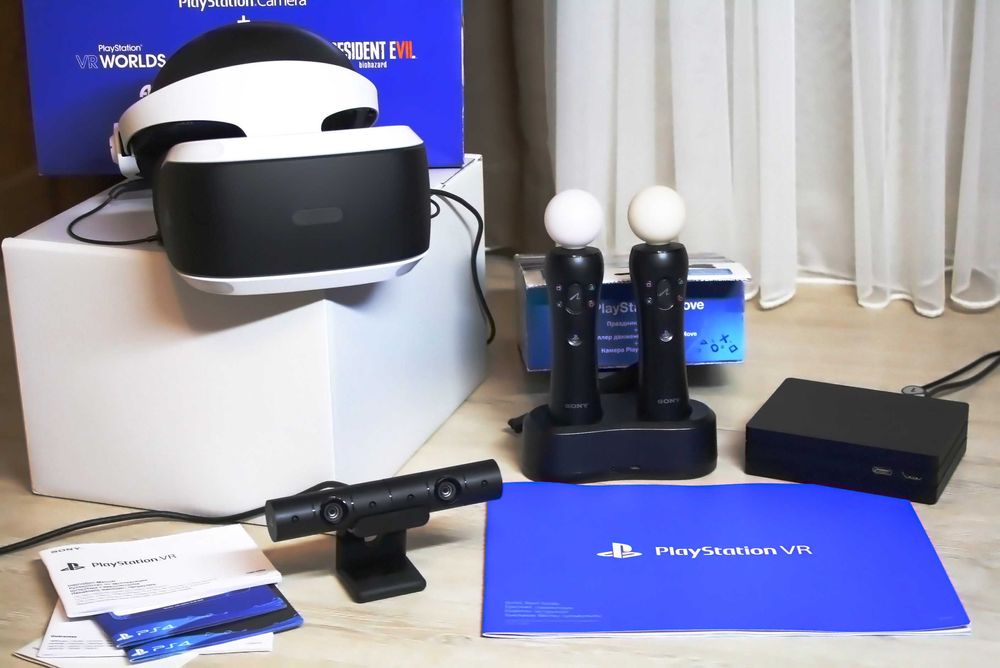 PlayStation VR PS4 Шлем