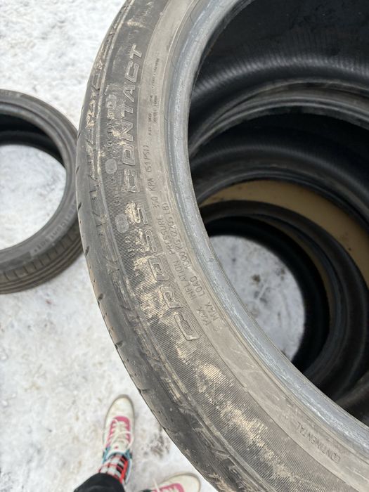 Шины летние continental разные