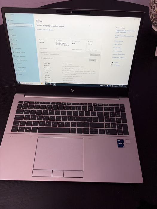 HPZbook Fury 16 G9 Mobile Workstation PC  , 32 Gb ram   1.4 TB ,