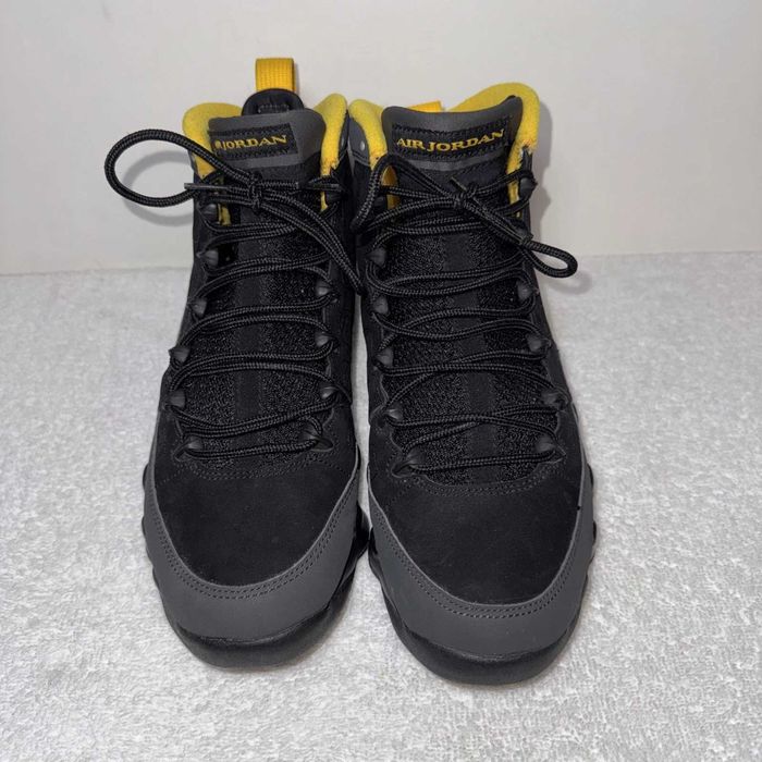 Nike Air Jordan 9 Retro Dark Charcoal University Gold