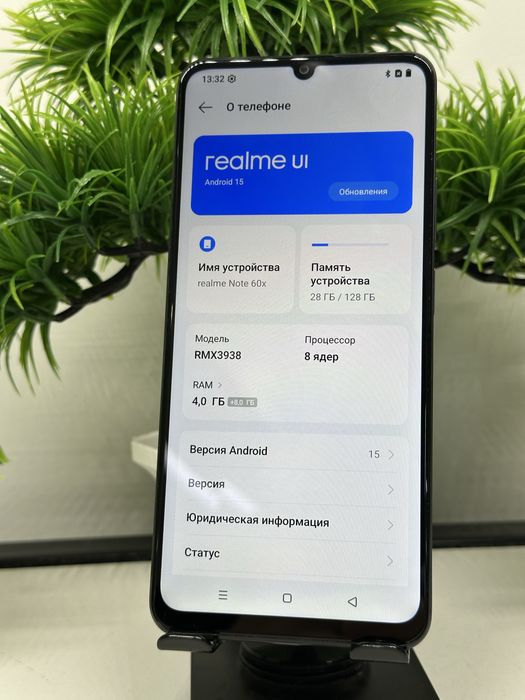 Realme Note 60X 128 gb