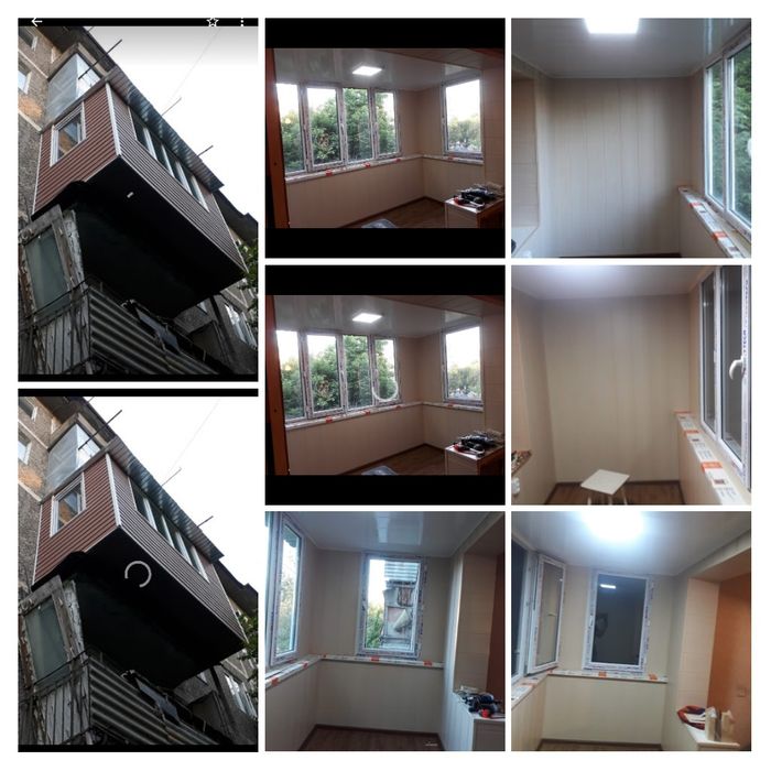 Обшивка утепление балкона и лоджии