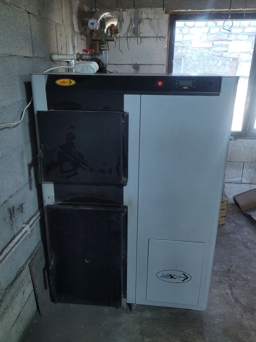 Centrala peleti sau lemne  combo Abc  de 40 kw