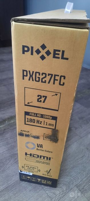Монитор Pixel PXG27CU-180 27" FHD180Hz Curved