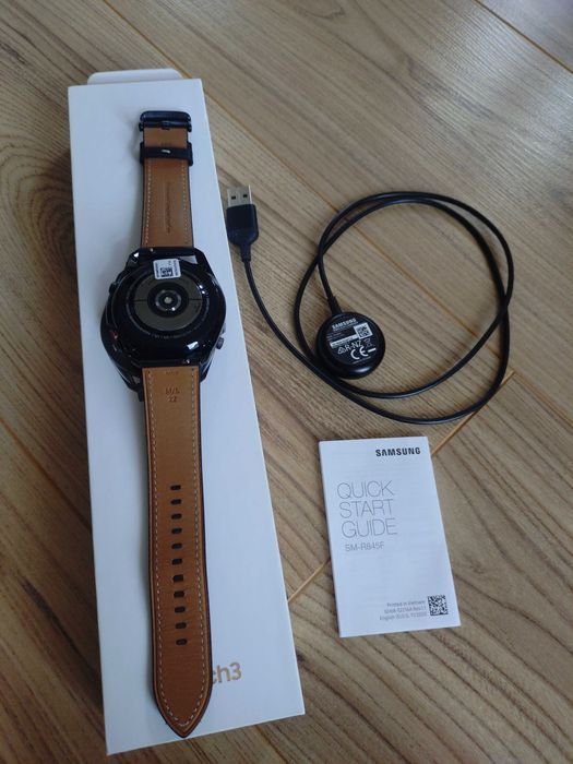Samsung Galaxy Watch3 LTE 45 мм, черен