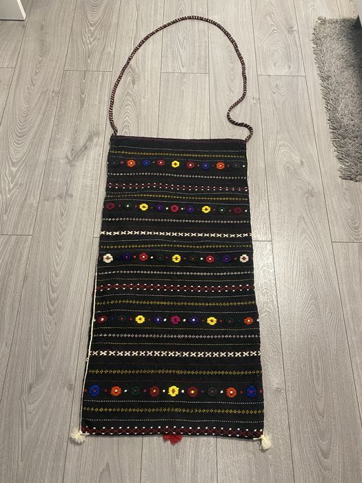 Битова, ръчно тъкана торба - чиста вълна