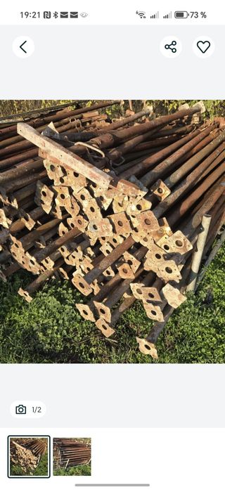 Inchiriez Schela și popii metalici 8 lei