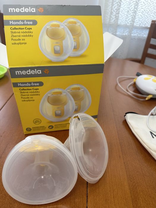 Помпа Medela Solo hands-free с чисто нова чашака
