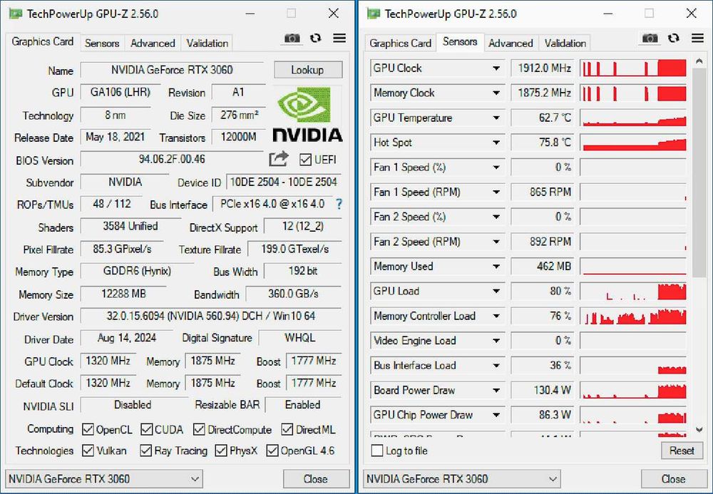 Мощен Геймърски Kомпютър: Ryzen 7800X3D, 64GB DDR5, RTX 3060, SSD (може и на части)