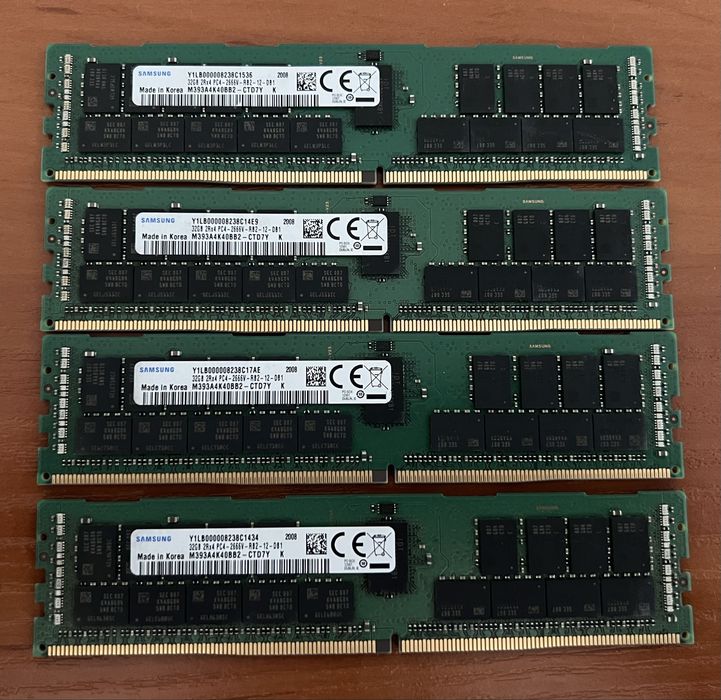 DDR4 ECC 16GB×8枚 計128GB ddr4 ecc 128gb second hand si noi de vanzare • Anunturi • OLX.ro