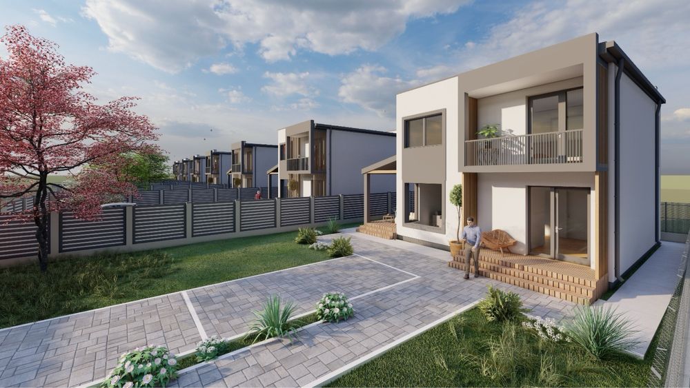 Case noi Maracineni Pret 125 000euro tva inclus pret final la cheie