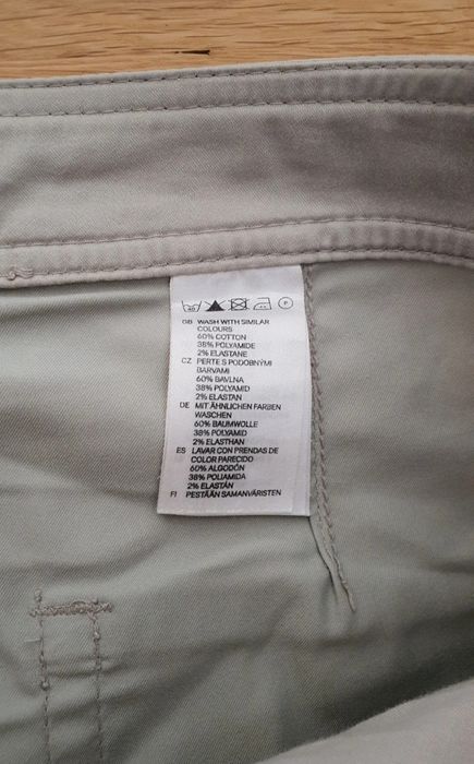 Pantaloni gri deschis H&M, mărimea 36