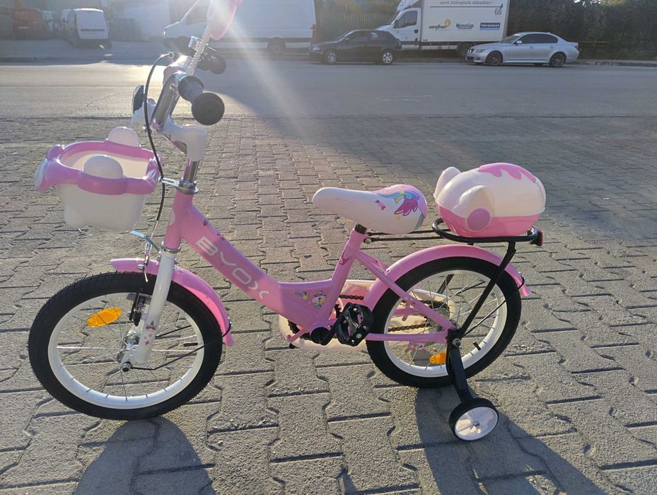 X Детски велосипед 16" 1602 розов