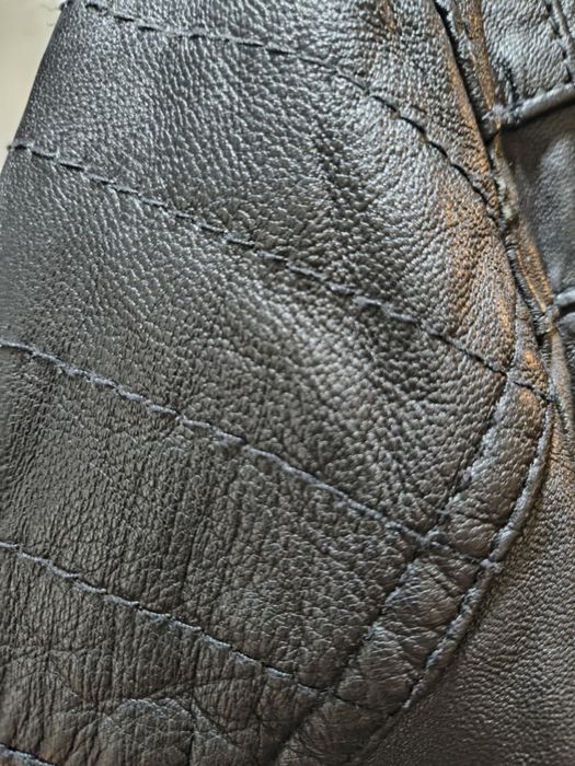 Мъжко яке от естествена кожа-голям размер