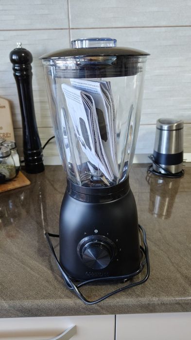 Blender Princess Black Steel, 1000W, 1,5 litri, nou