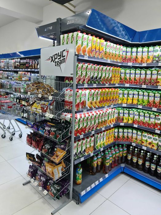 Стеллаж двусторонний