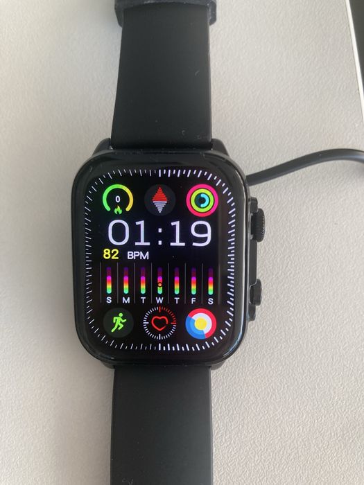 Смарт часовник HK95, 1,96" AMOLED,НОВ