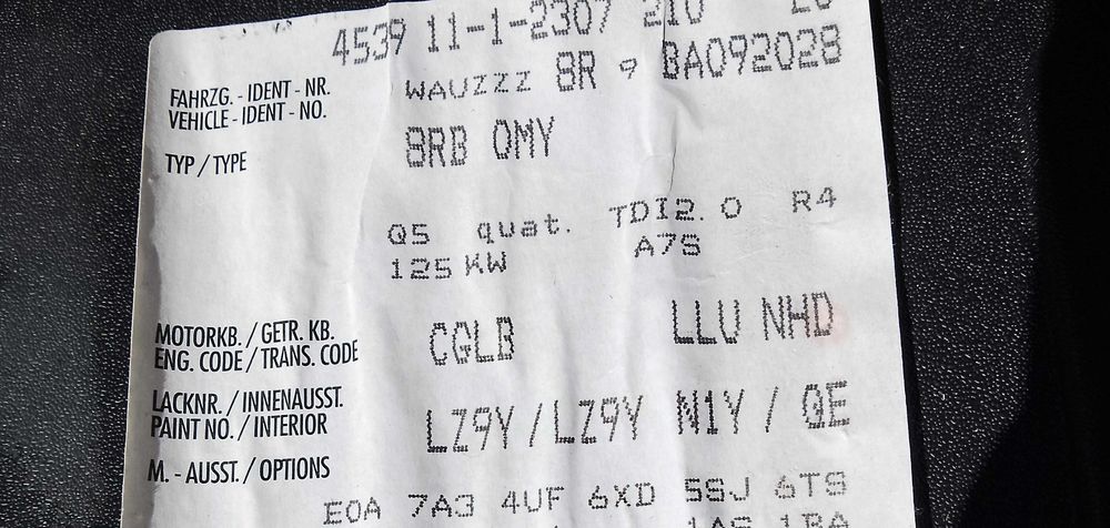 Dezmembrari  Audi A6 3.0 TDI BiTDI Quattro, an fabricație 2013