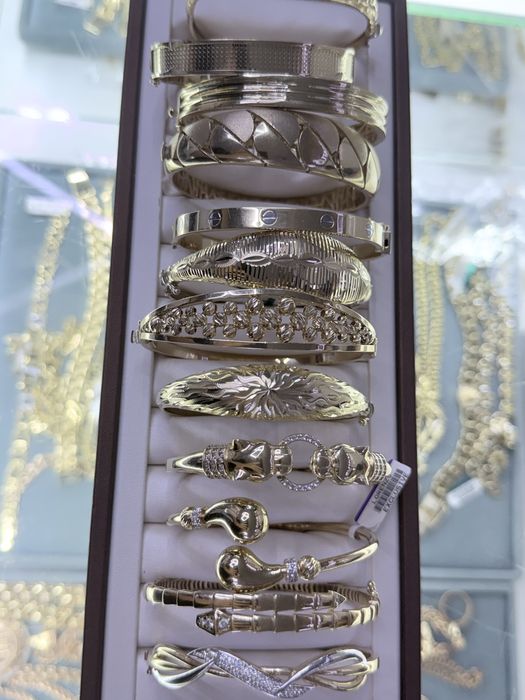 Браслеты из золото желтые 585