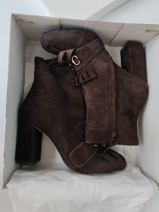 Батильоны замшевые