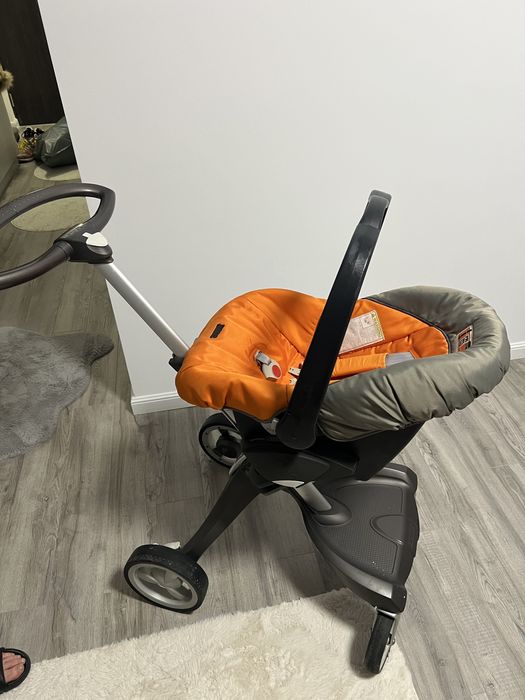 Carucior 3 in 1 stokke