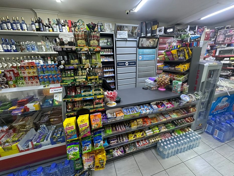 Кассовая зона для магазина