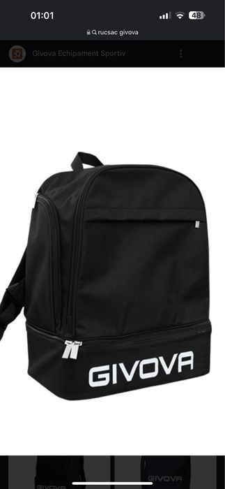 Echipament complet givova ( trening ..geaca..rucsac)
