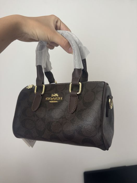 Geanta Coach Medie Maro/ Coffee