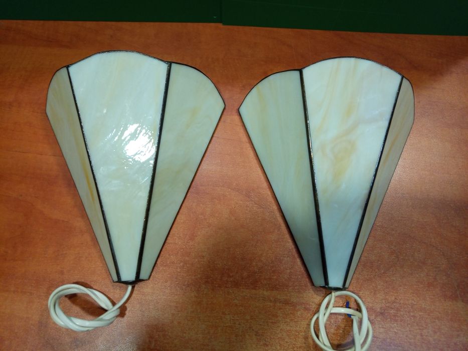 Стенни Осветителни Тела Tiffany+Подарък 2 бр.лед Крушки Внос от Англия