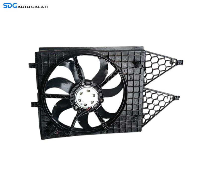 Ventilator Electroventilator cu mic defect la Carcasa Volkswagen Polo 6R 2009 - 2017 Cod 6R0121207Q [M9246]