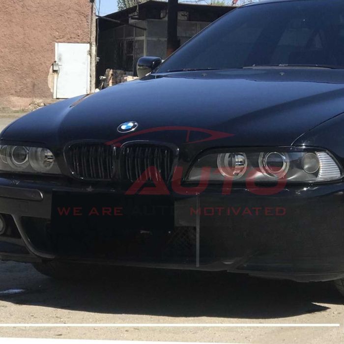 Бъбреци за BMW 5 серия E39 (95-2004) Двойни Черен Гланц, решетка, бмв