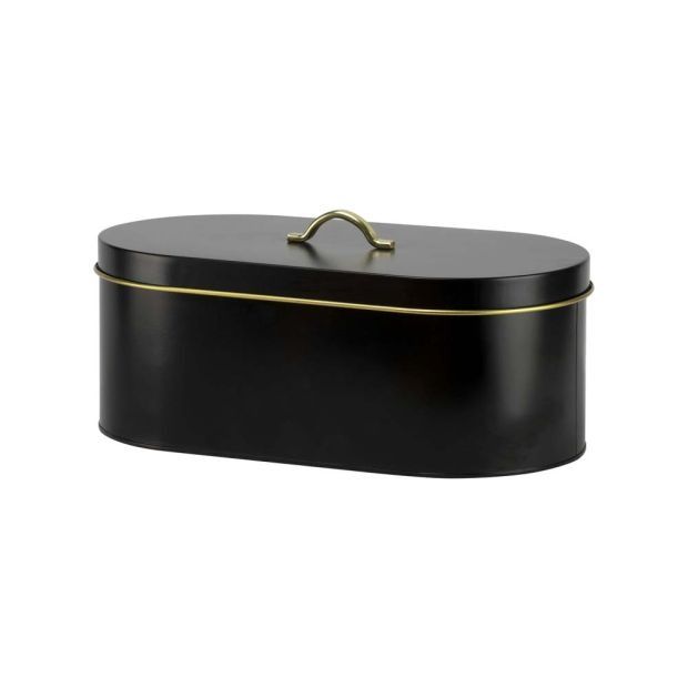 Метална кутия за хляб в бяло или черно