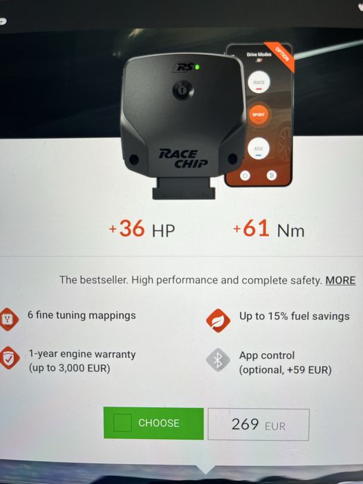 Race Chip RS Skoda Octavia 1.5 150 CP, 2020